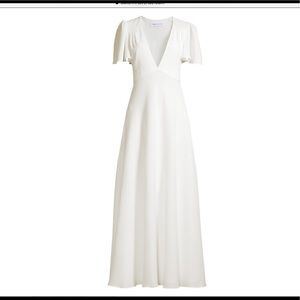 FAME AND PARTNERS SUNSET WHITE DRESS WOMEN’S SZ 6